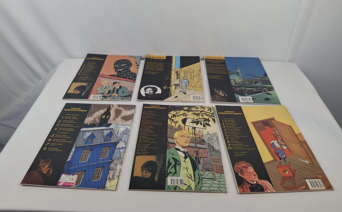 Detective stripverhalen collectie