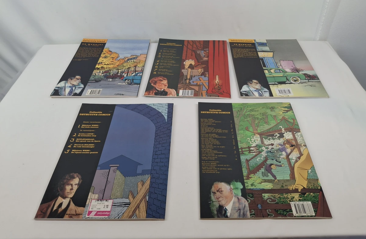 Detective stripverhalen collectie