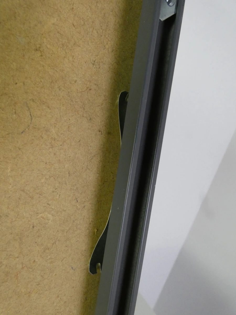 Abstracte felgekleurde ingelijste lino – genummerd 56/80 en gesigneerd