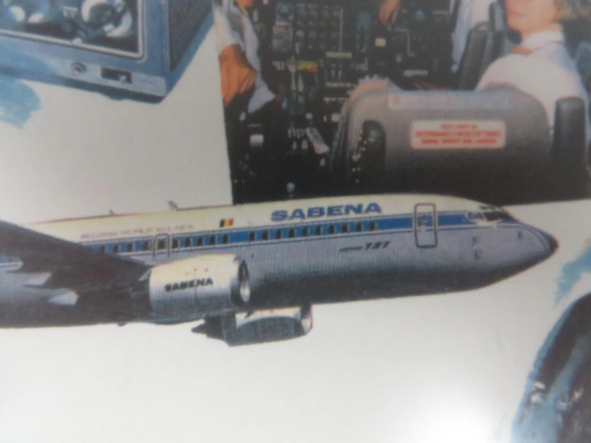 Sabena reclame bord