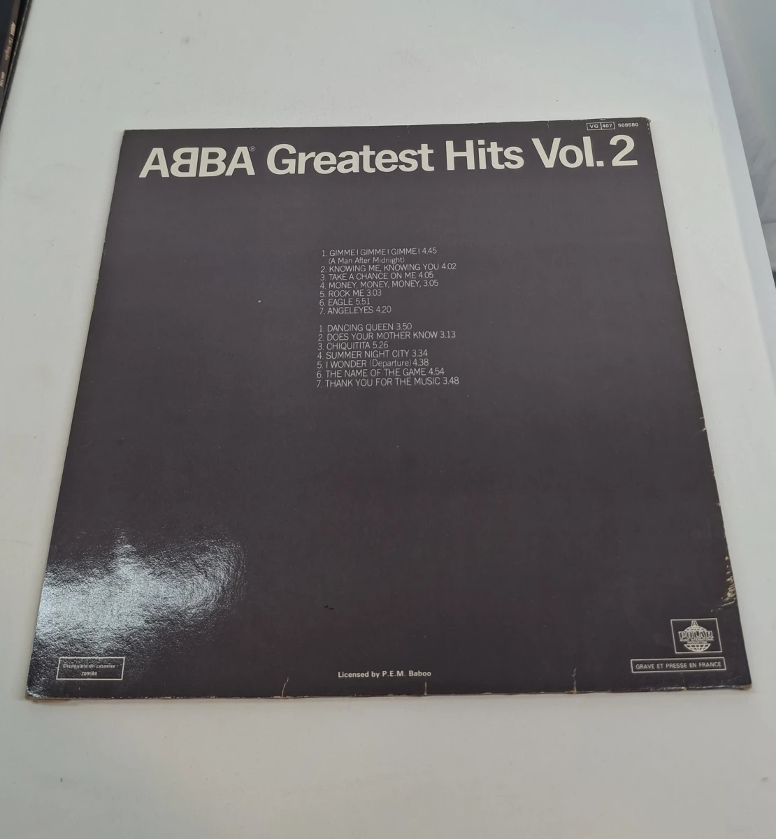 Set van 3 ABBA vinylplaten met hoes - foto 4