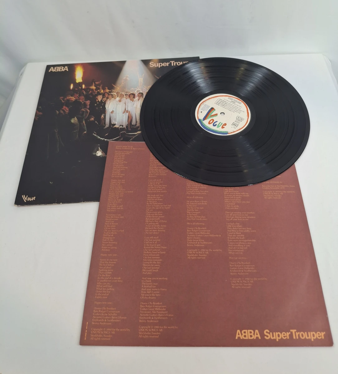 Set van 3 ABBA vinylplaten met hoes - foto 8