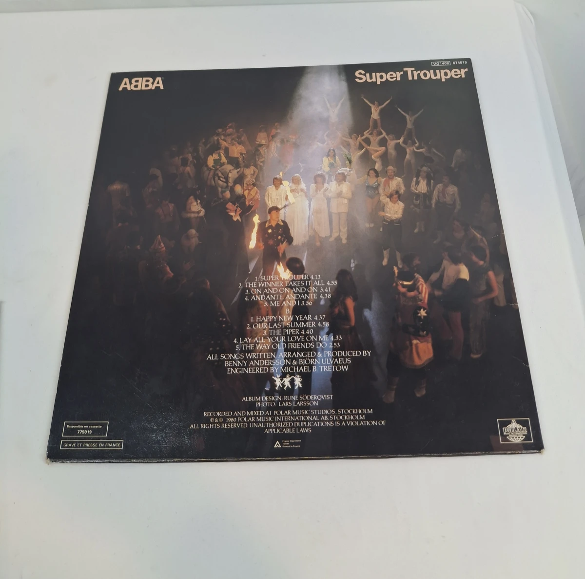 Set van 3 ABBA vinylplaten met hoes - foto 2