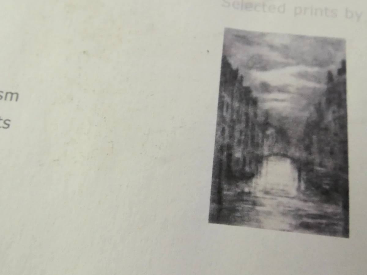 Ingelijste litho 'Decline of Day' van Storm van 's Gravesande