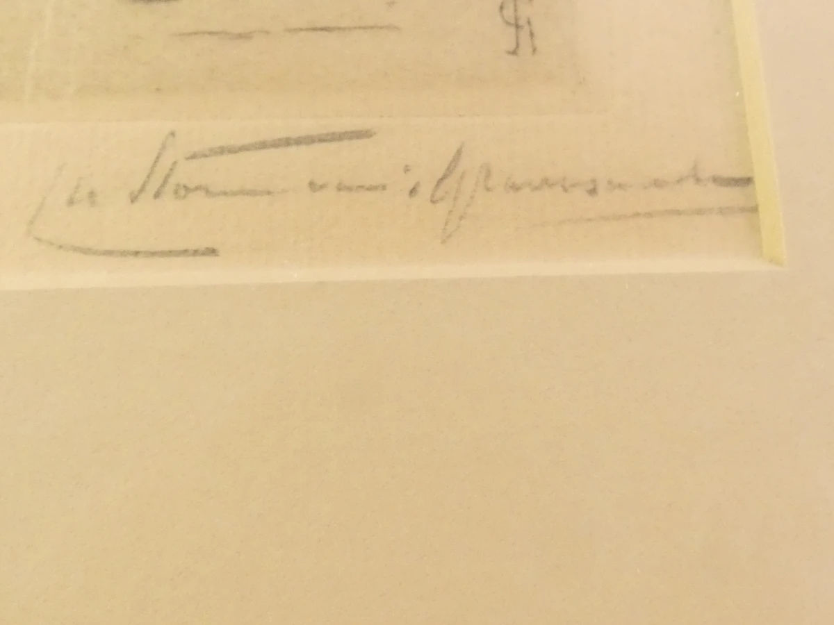 Ingelijste litho 'Decline of Day' van Storm van 's Gravesande