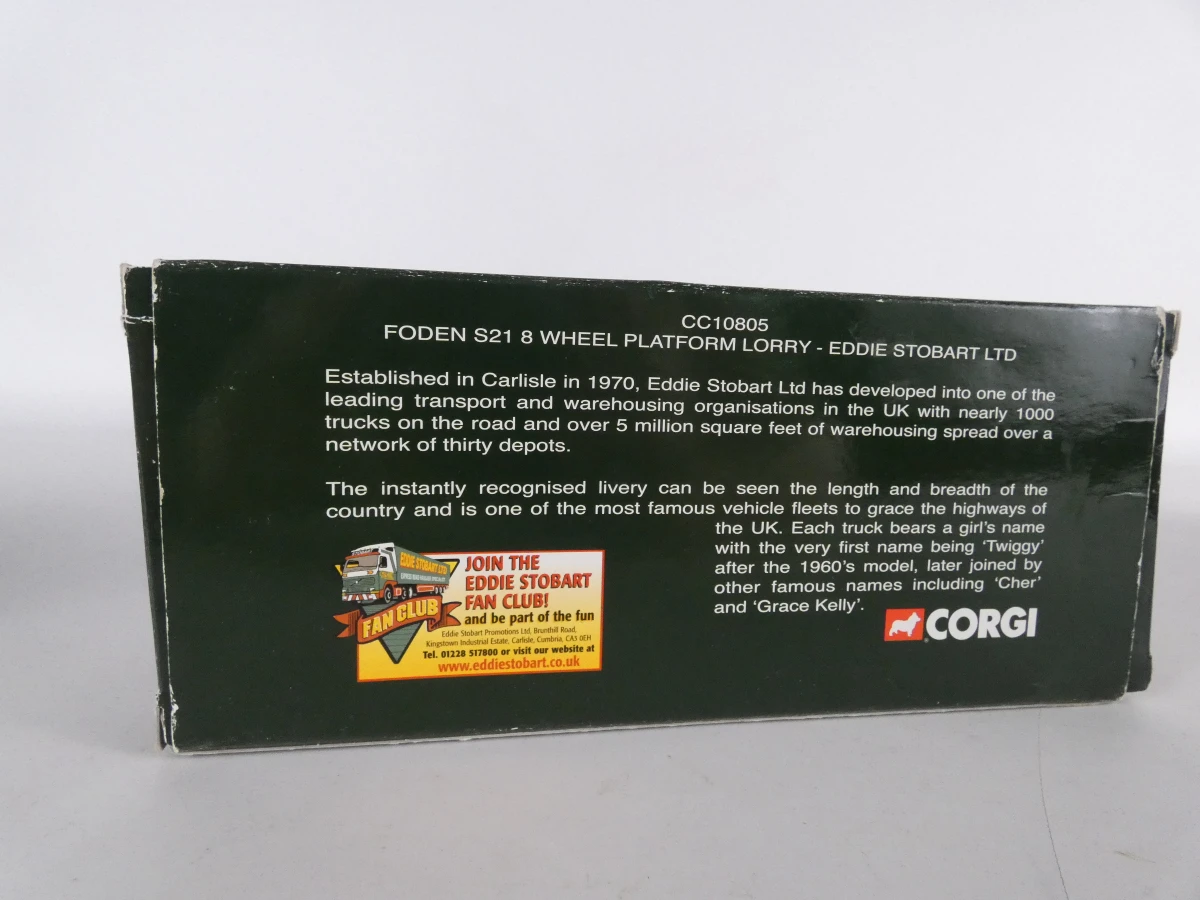 Corgi Classics model vrachtwagens in hun originele dozen