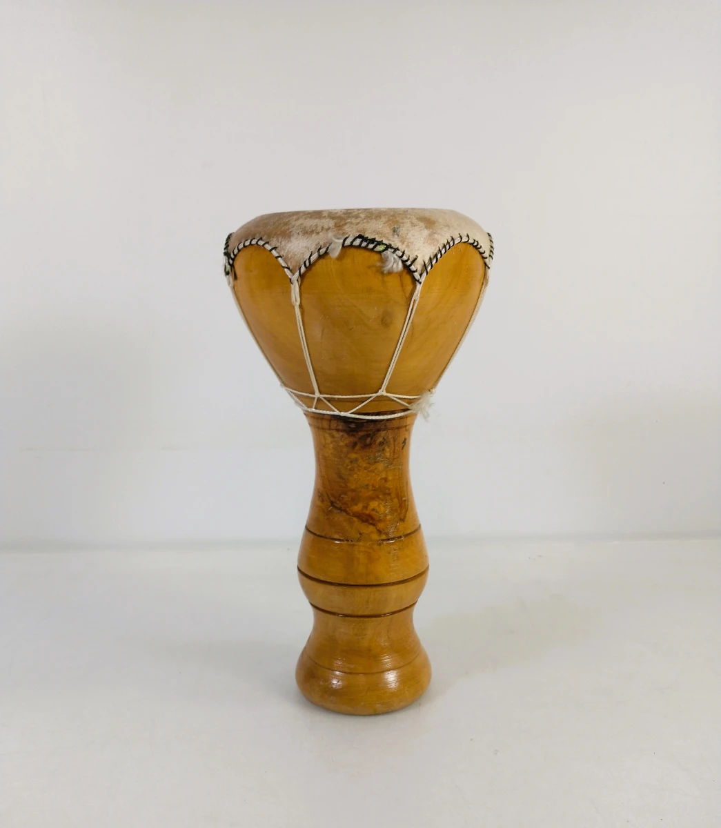 Set van 3 handgemaakte djembe's - foto 6