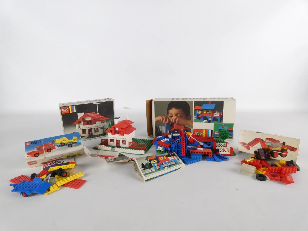 Vintage LEGO LEGOLAND lot jaren 70.