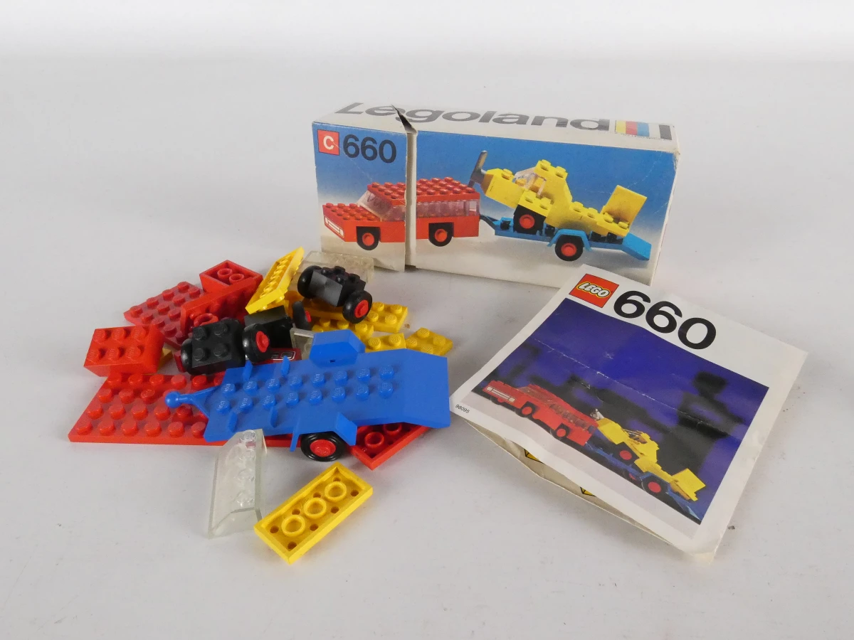Vintage LEGO LEGOLAND lot jaren 70.