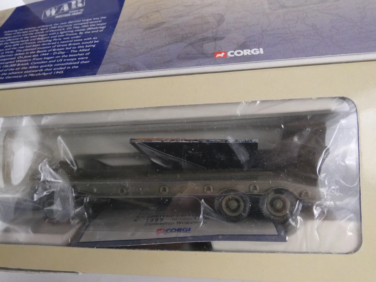 Lot van drie Corgi World War II Collection-schaalmodellen