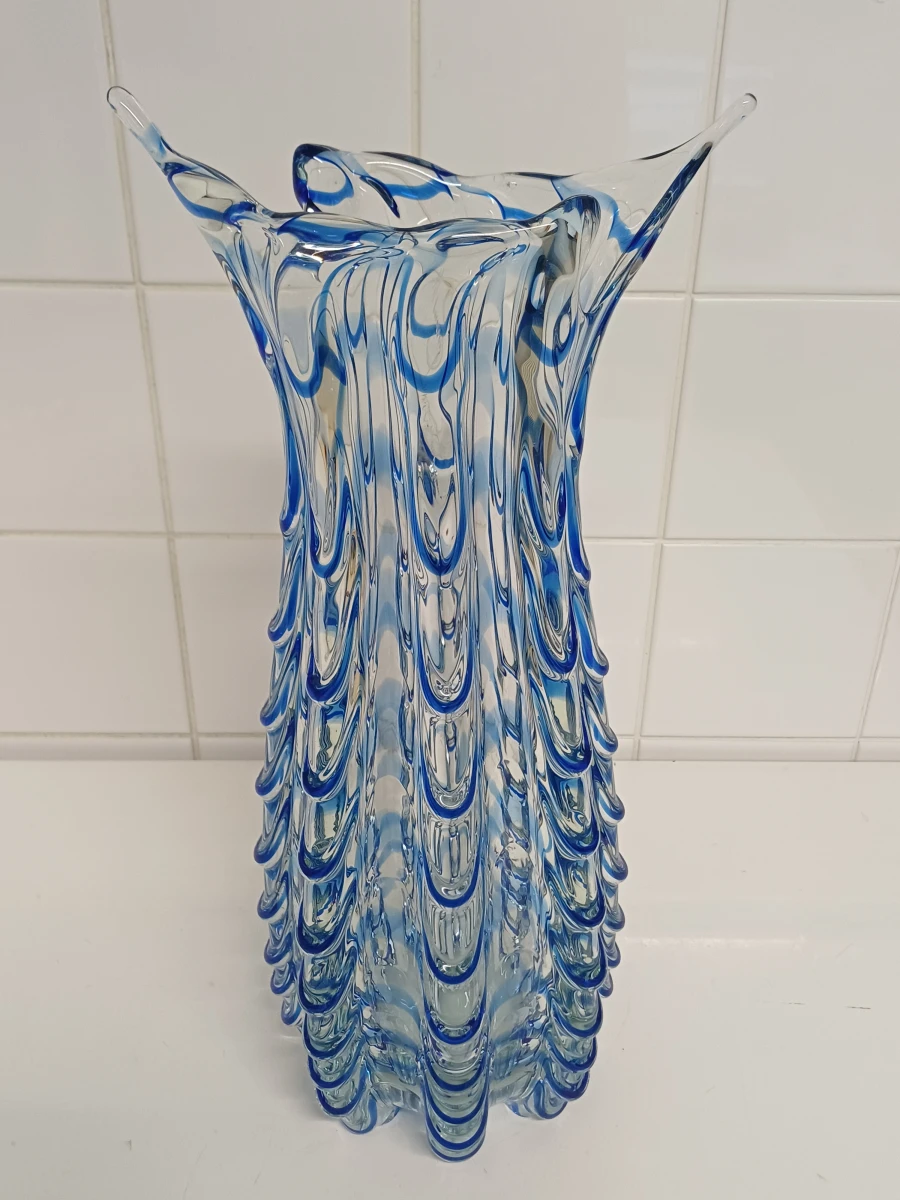 Murano 'waterfall' vaas