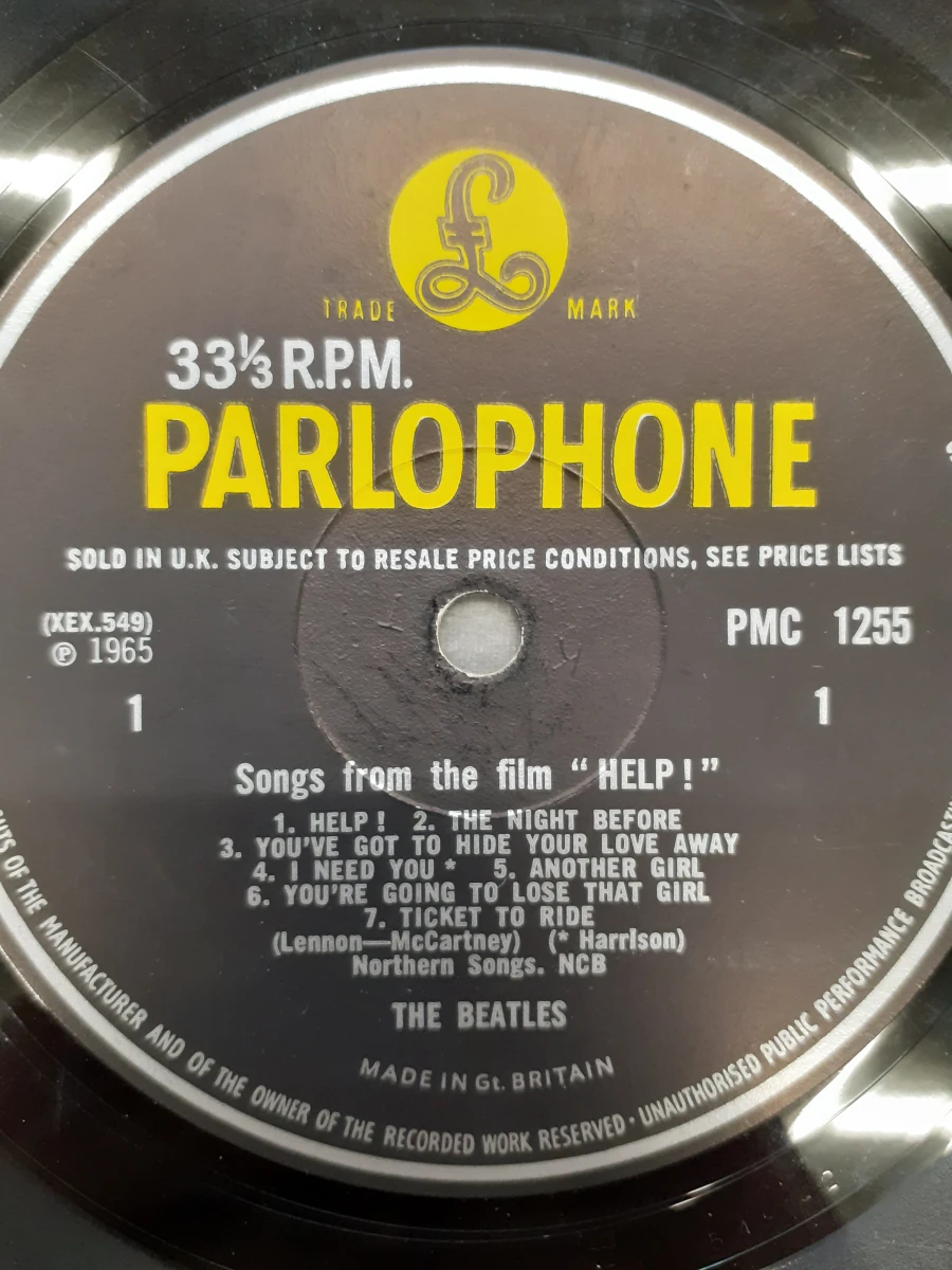 Vinyl: The Beatles - Help! - foto 3