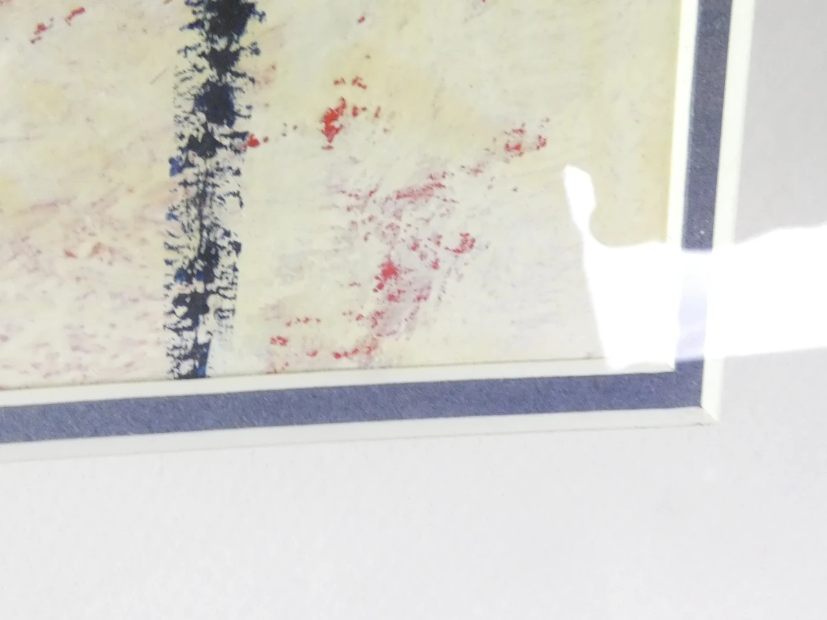 Kleurrijk abstract schilderij - jaren ’80