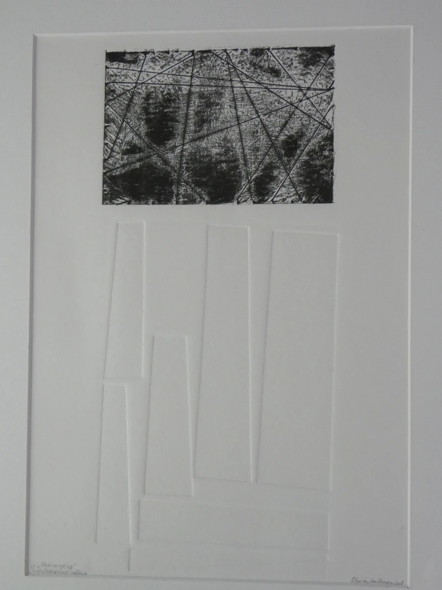 Elsa van den Hoogen – Herinnering (2018) - Materiaal-Blinddruk, 1/1
