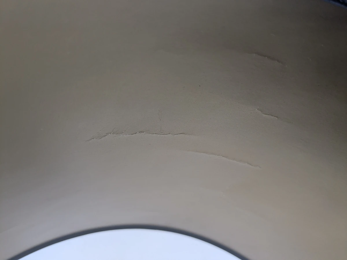 Set van 2 tafellampen met bruine lampenkappen