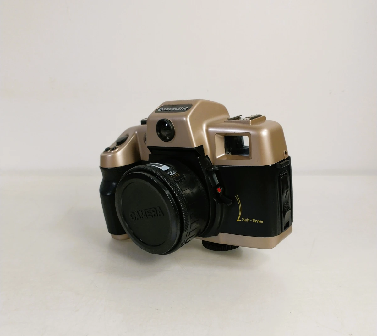 Vintage Canomatic 35mm camera met flitser, statief en koffer - foto 4