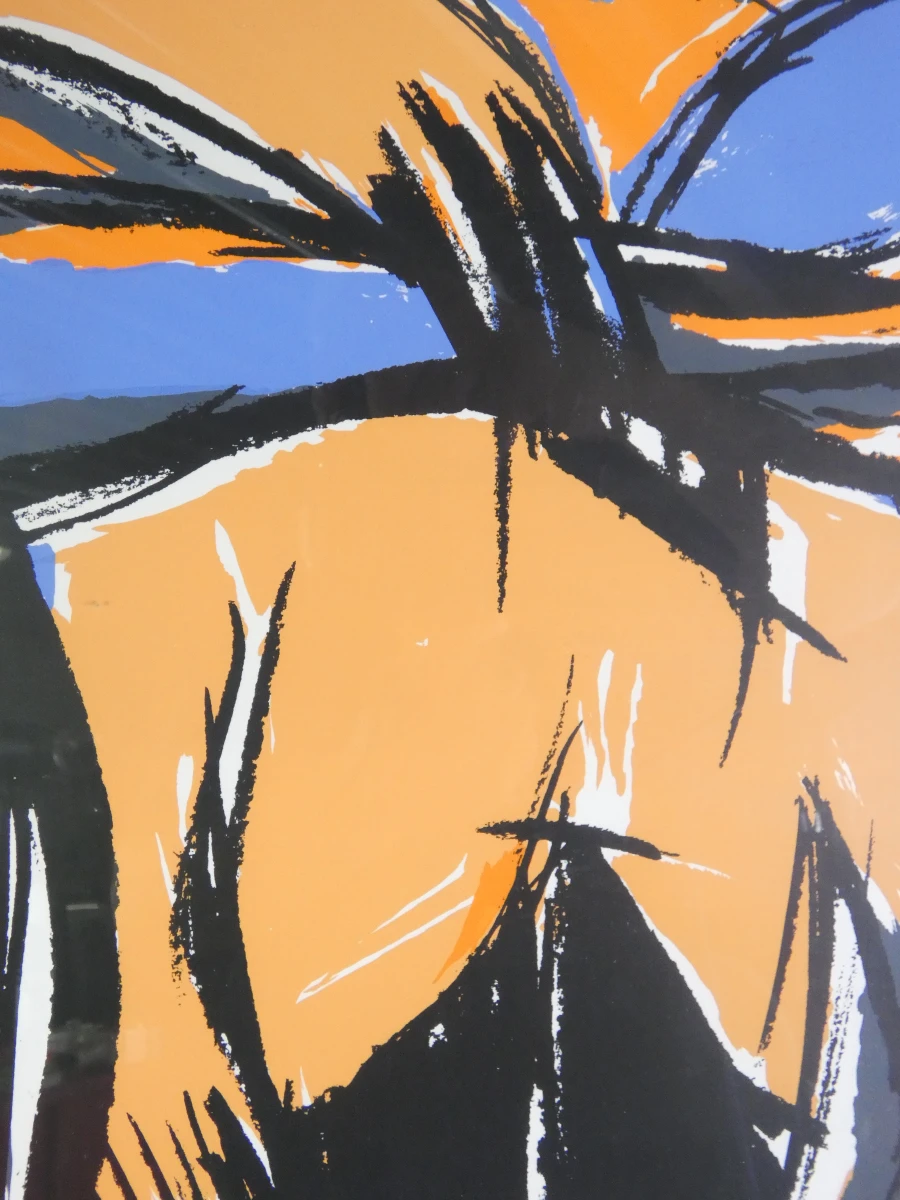 Grafische prent 'Tweestrijd' genummerd 14/27