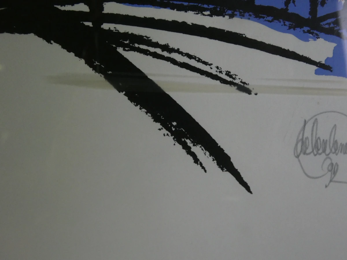 Grafische prent 'Tweestrijd' genummerd 14/27