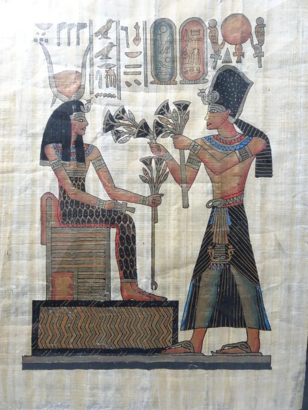 Papyrus in kader - foto 2