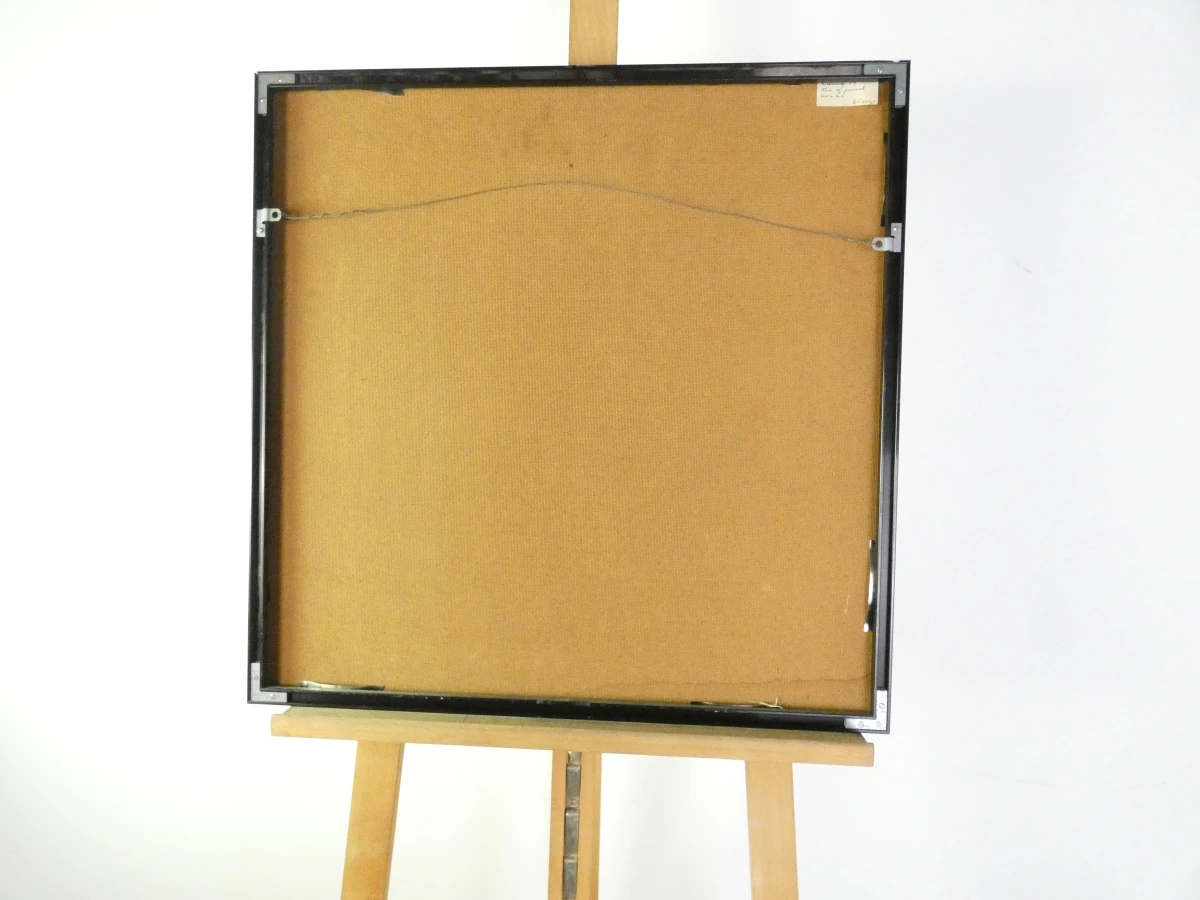 Expressief schilderij/kunstwerk op doek