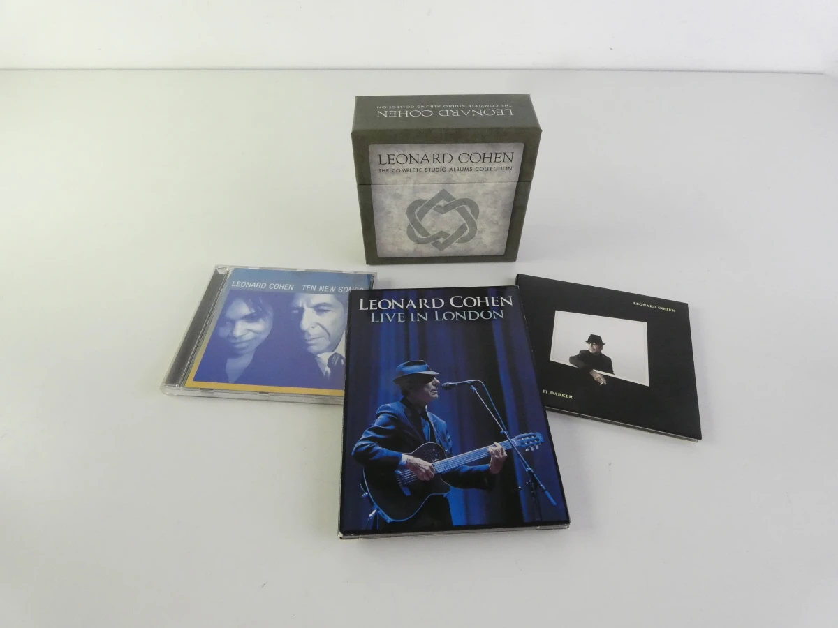 Leonard Cohen Complete Studio Albums Boxset met CD's en DVD - foto 2