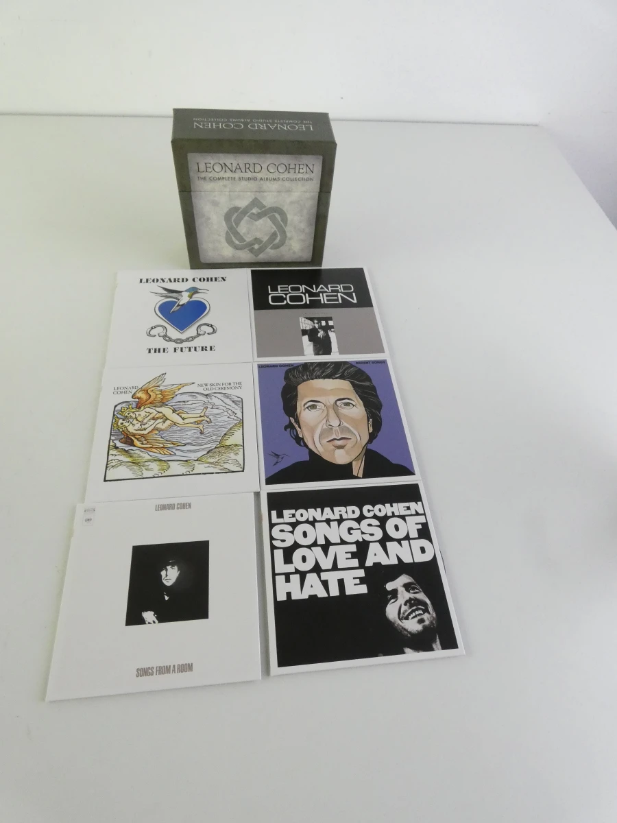 Leonard Cohen Complete Studio Albums Boxset met CD's en DVD - foto 14