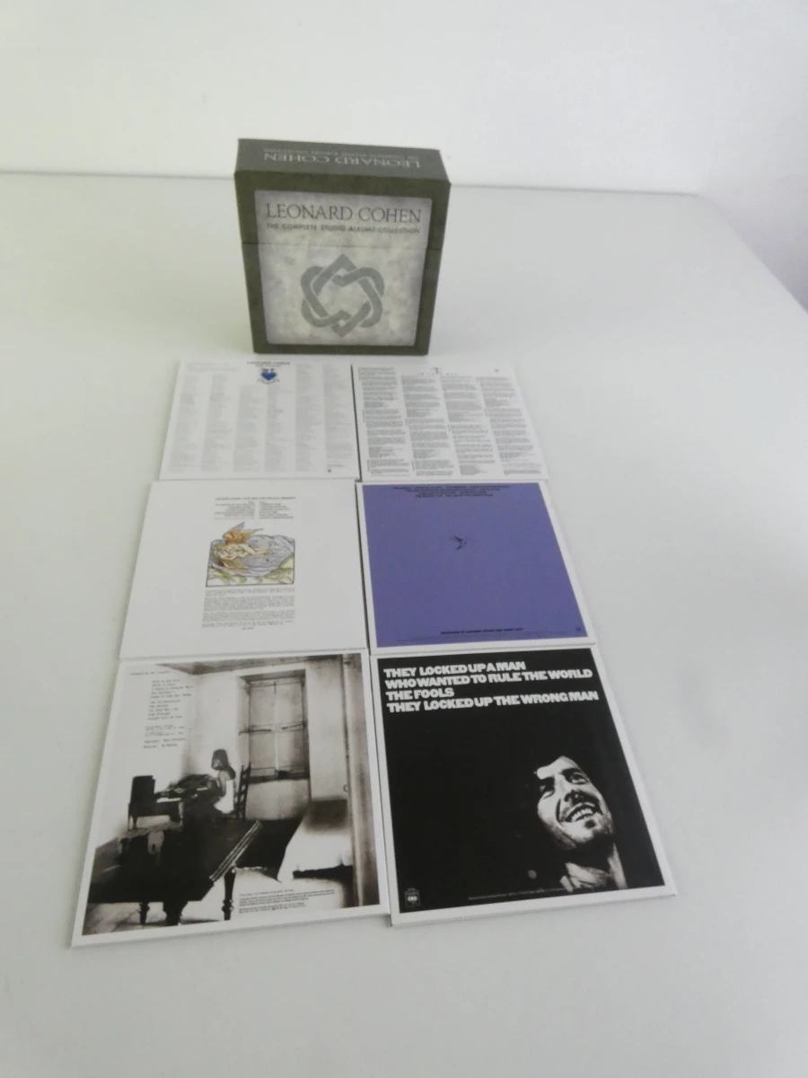 Leonard Cohen Complete Studio Albums Boxset met CD's en DVD - foto 15
