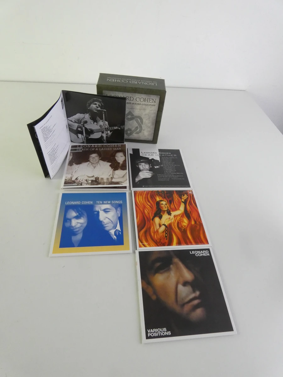 Leonard Cohen Complete Studio Albums Boxset met CD's en DVD - foto 16