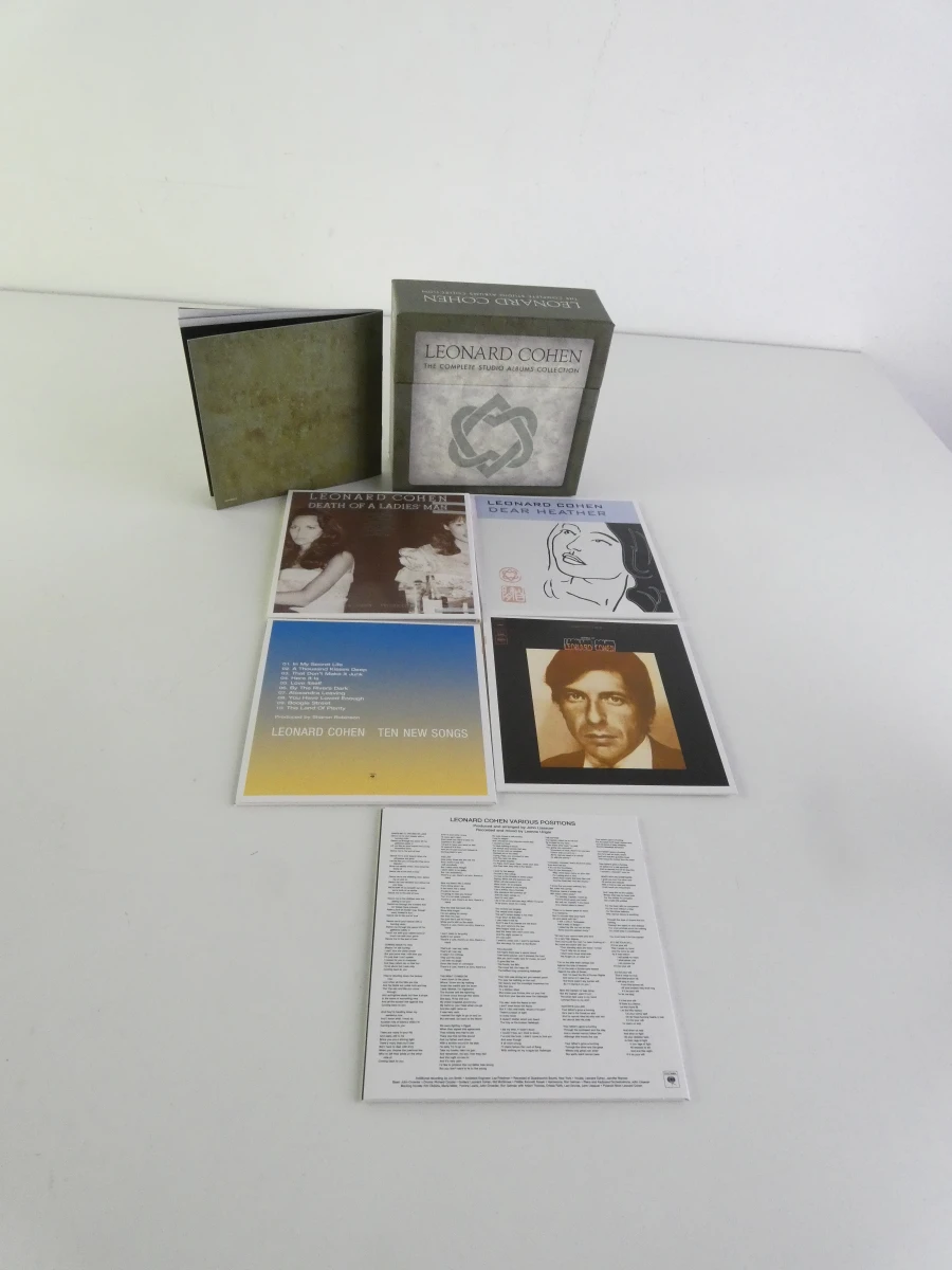 Leonard Cohen Complete Studio Albums Boxset met CD's en DVD - foto 17