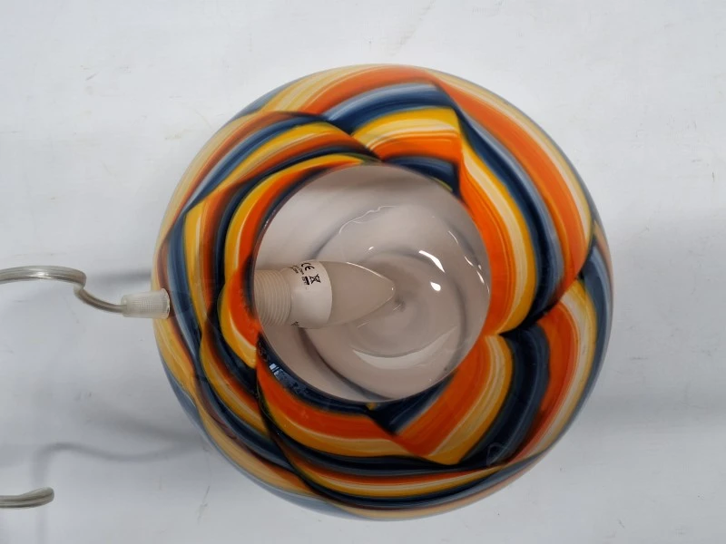 Originele Mdina Glass tafellamp (24-08-1989) - Gesigneerd & Gecertificeerd vintage design - foto 11