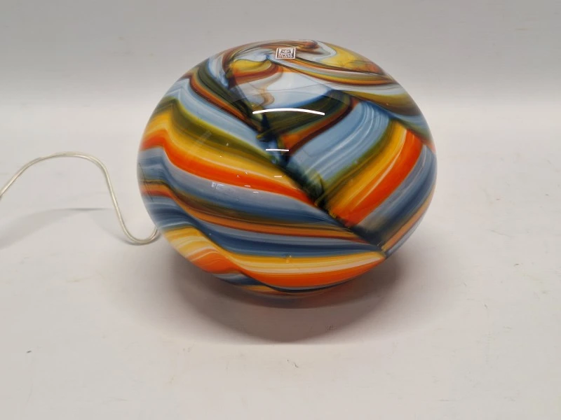 Originele Mdina Glass tafellamp (24-08-1989) - Gesigneerd & Gecertificeerd vintage design - foto 5