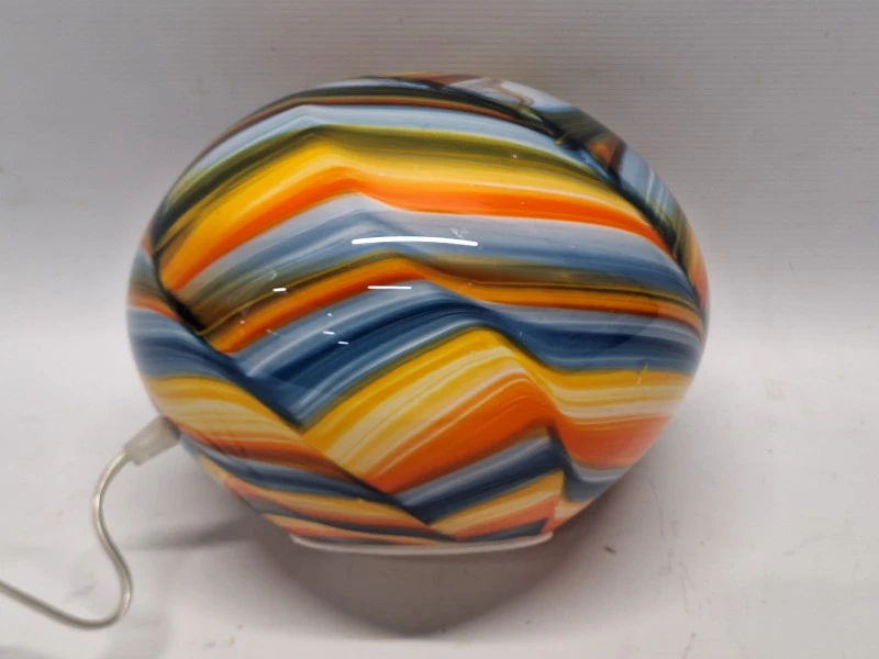 Originele Mdina Glass tafellamp (24-08-1989) - Gesigneerd & Gecertificeerd vintage design - foto 7