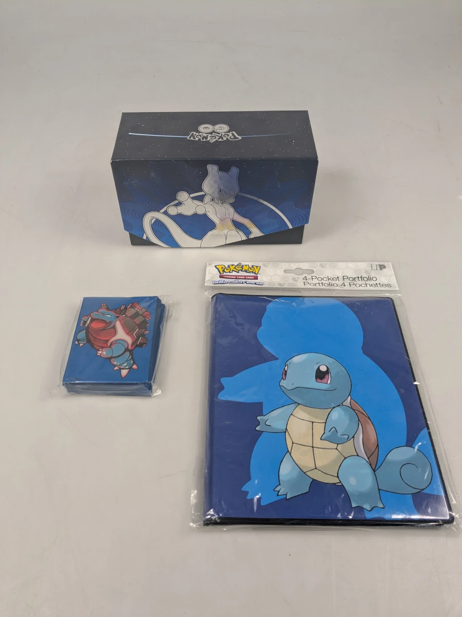 Pokémon Go kaarten met accessoires en opbergdoos