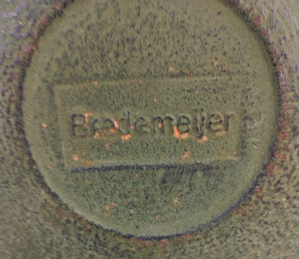 Twee Bredemeijer gietijzeren theepotten in groen en blauw - foto 8