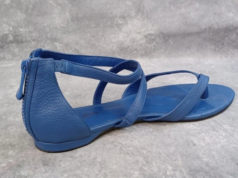 Stijlvolle Armani Jeans Leren Sandalen - Blu Prussia - foto 5