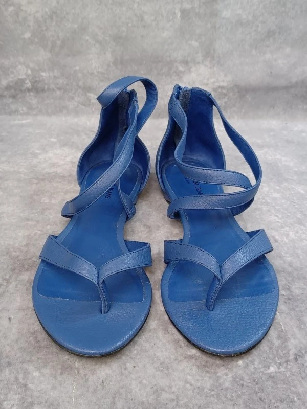 Stijlvolle Armani Jeans Leren Sandalen - Blu Prussia - foto 2