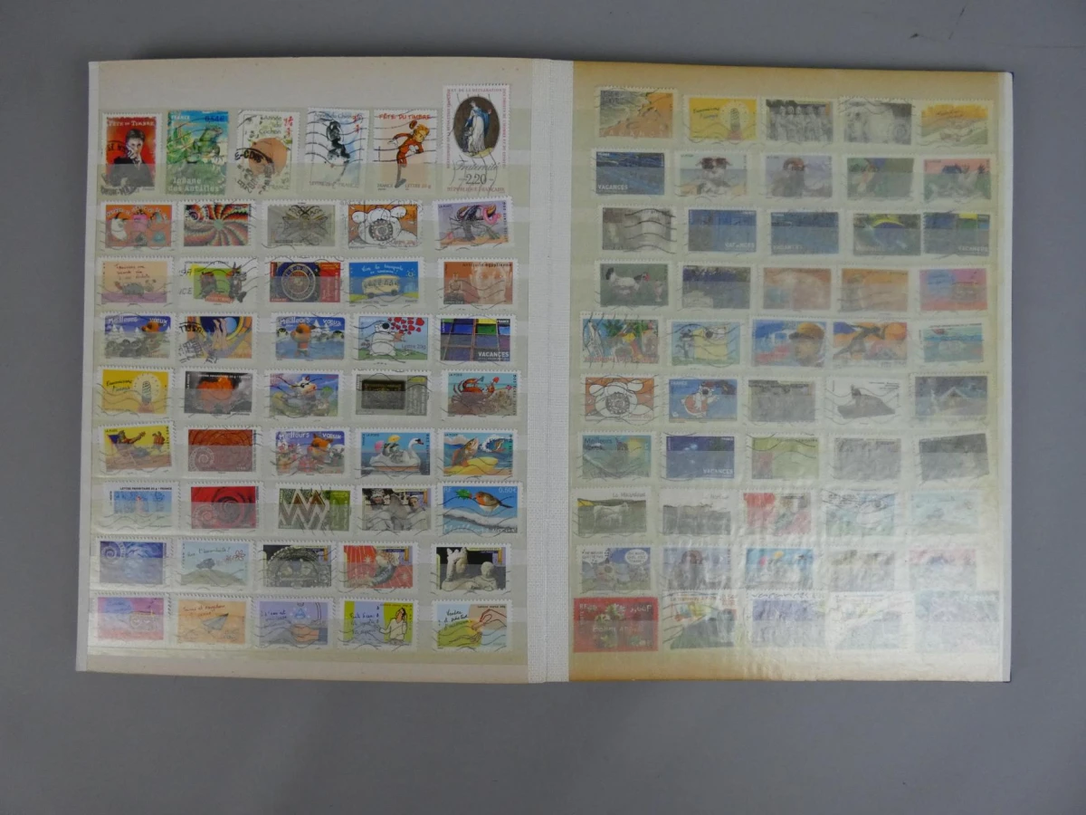 Filatelie: Postzegelalbum Frankrijk