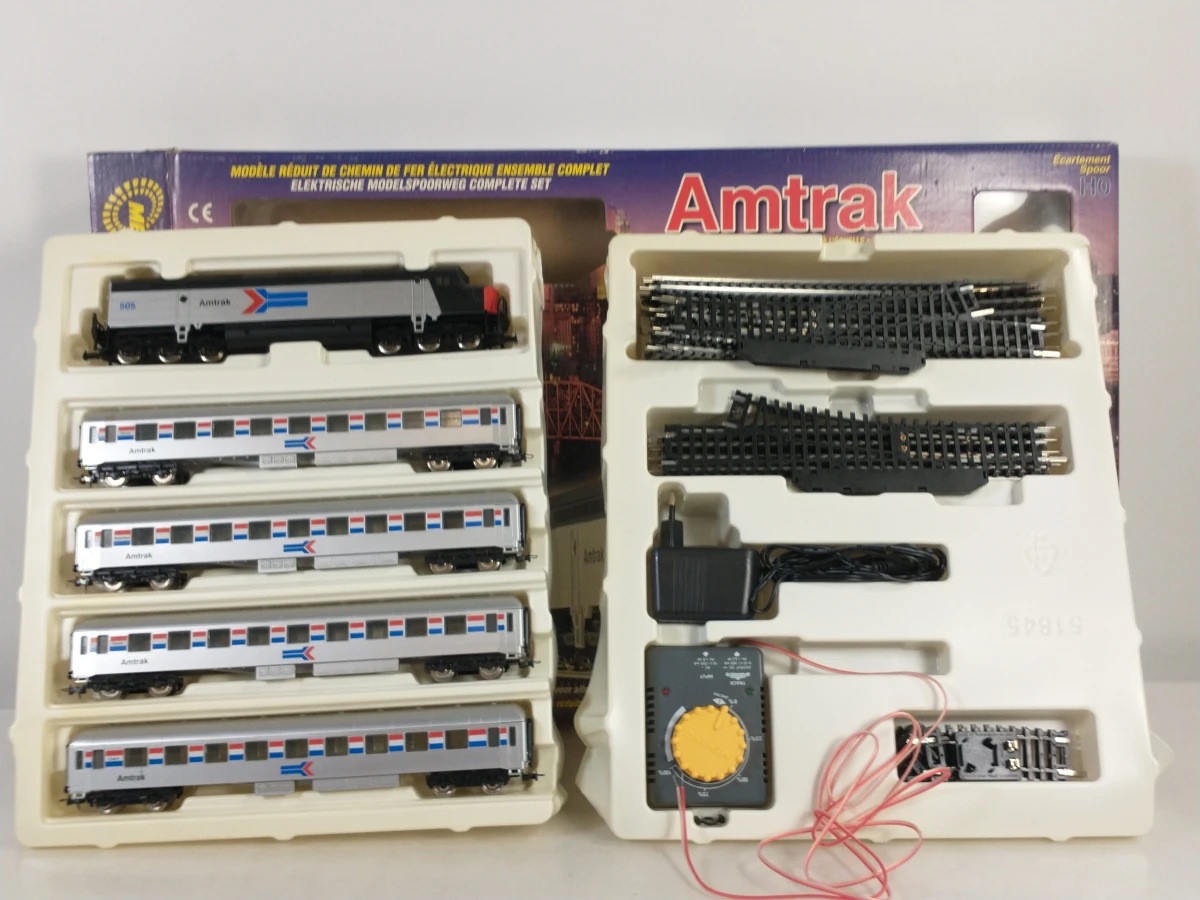 Twee Mehano H0 elektrische treinsets TGV Duplex en Amtrak - foto 3