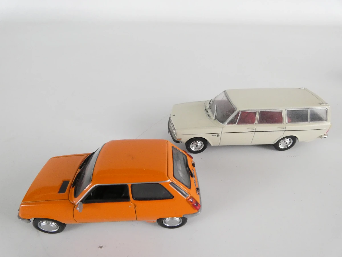 Set van 20 vintage metalen modelauto's - foto 2