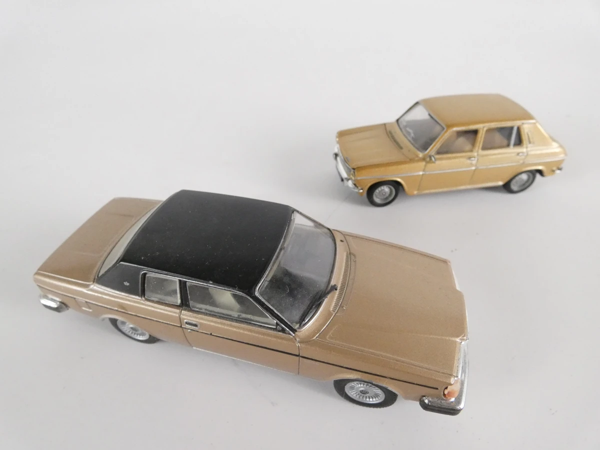 Set van 20 vintage metalen modelauto's - foto 4