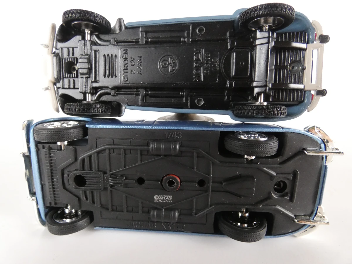 Set van 20 vintage metalen modelauto's - foto 10