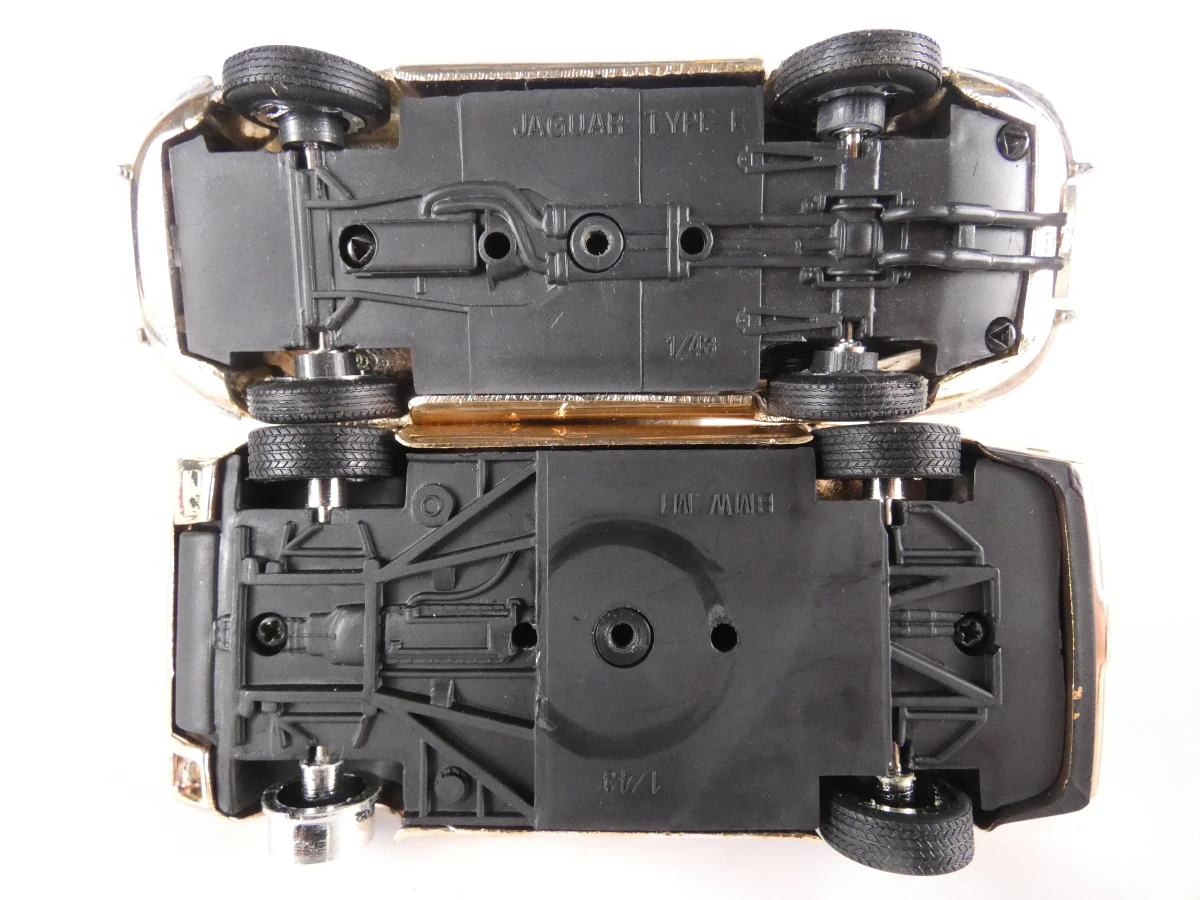 Set van 20 vintage metalen modelauto's - foto 16