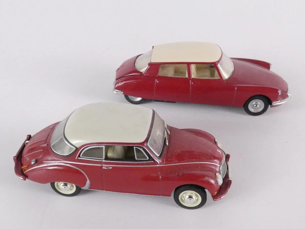 Set van 20 vintage metalen modelauto's - foto 18