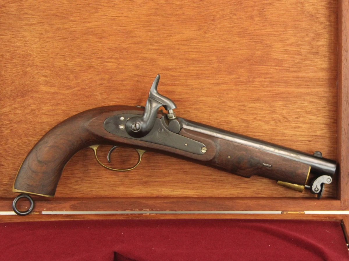 Reproductie/rekwisiet East India Company Model 1843 Percussion Dragoon Pistol - foto 3