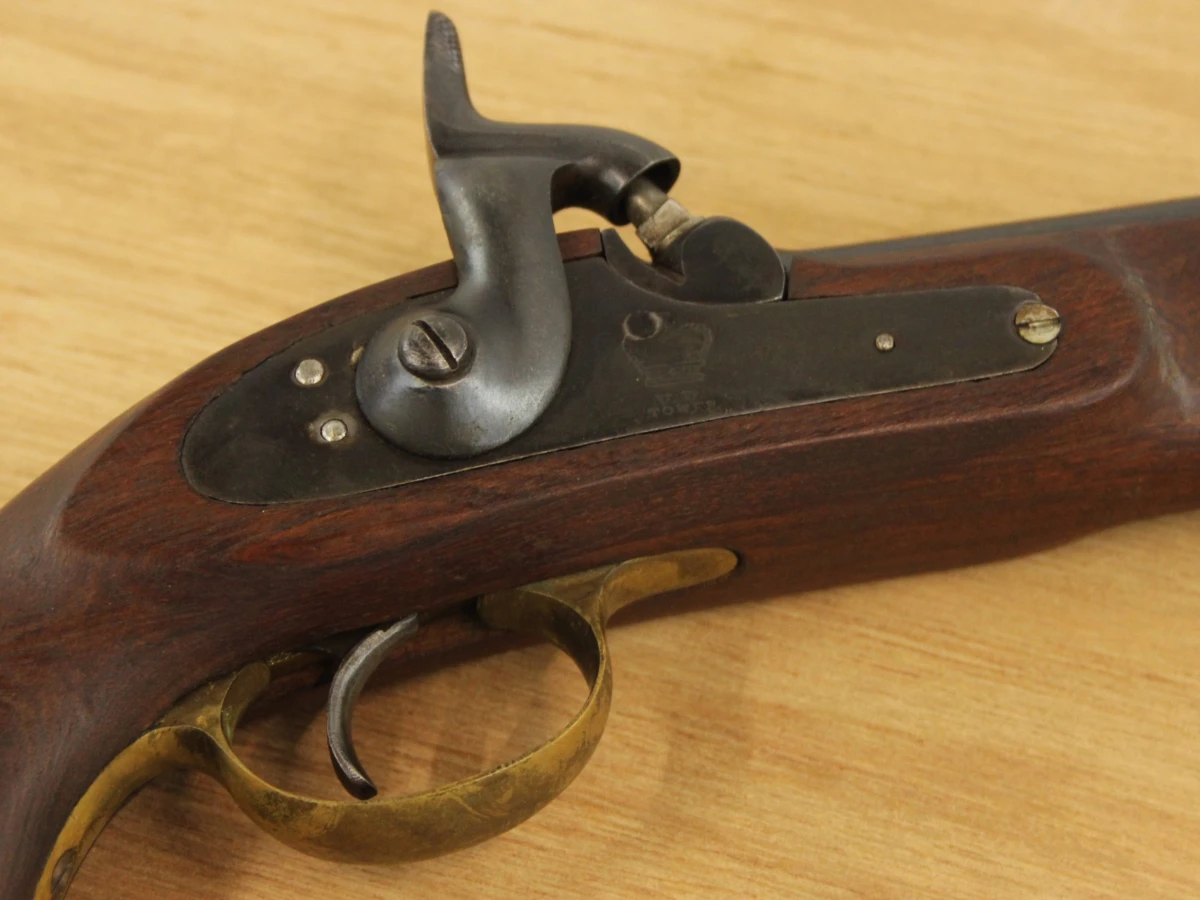 Reproductie/rekwisiet East India Company Model 1843 Percussion Dragoon Pistol - foto 11