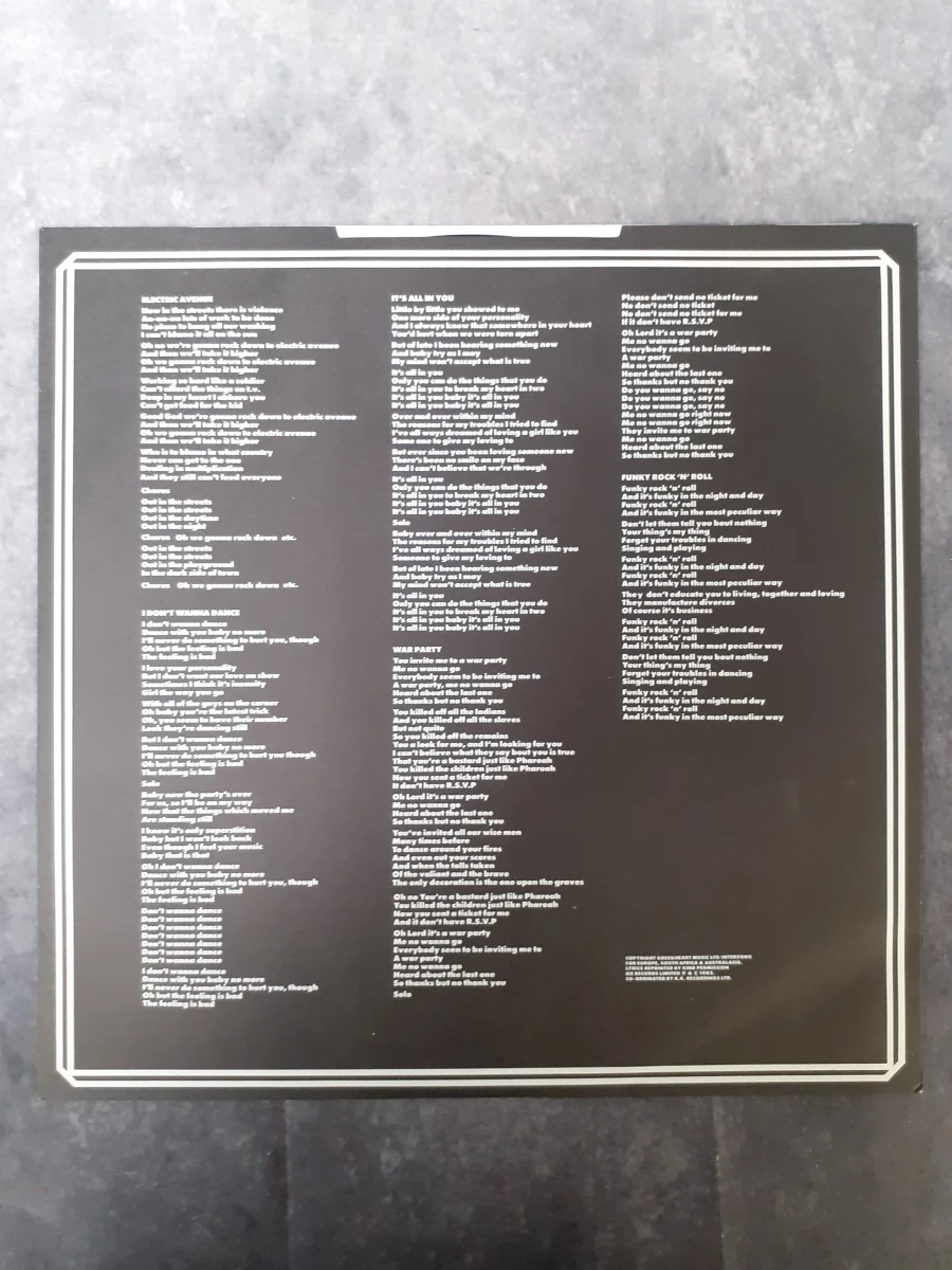 Vinyl: Eddy Grant - Killer On The Rampage - foto 3