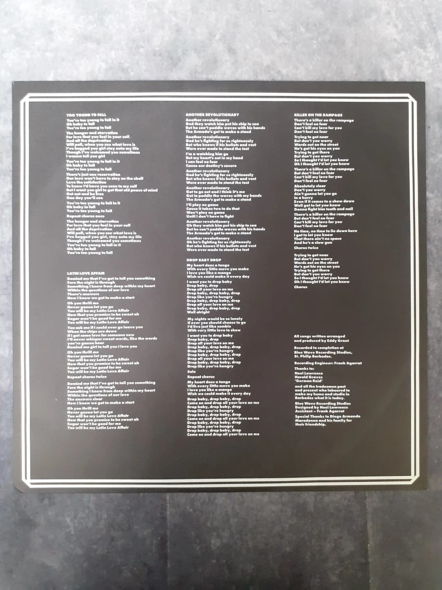 Vinyl: Eddy Grant - Killer On The Rampage - foto 4