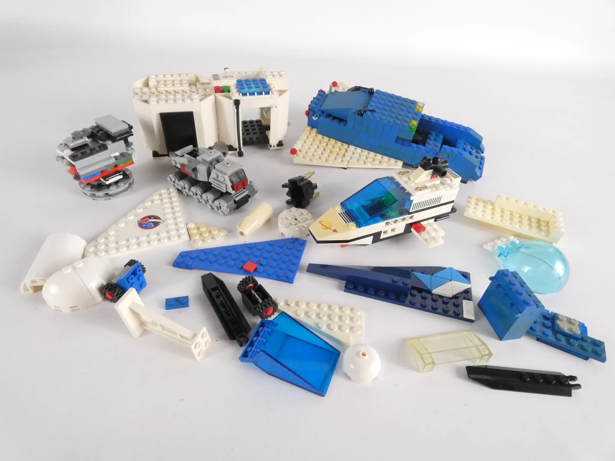 Vintage LEGO Legoland bouwsets met handleidingen en dozen