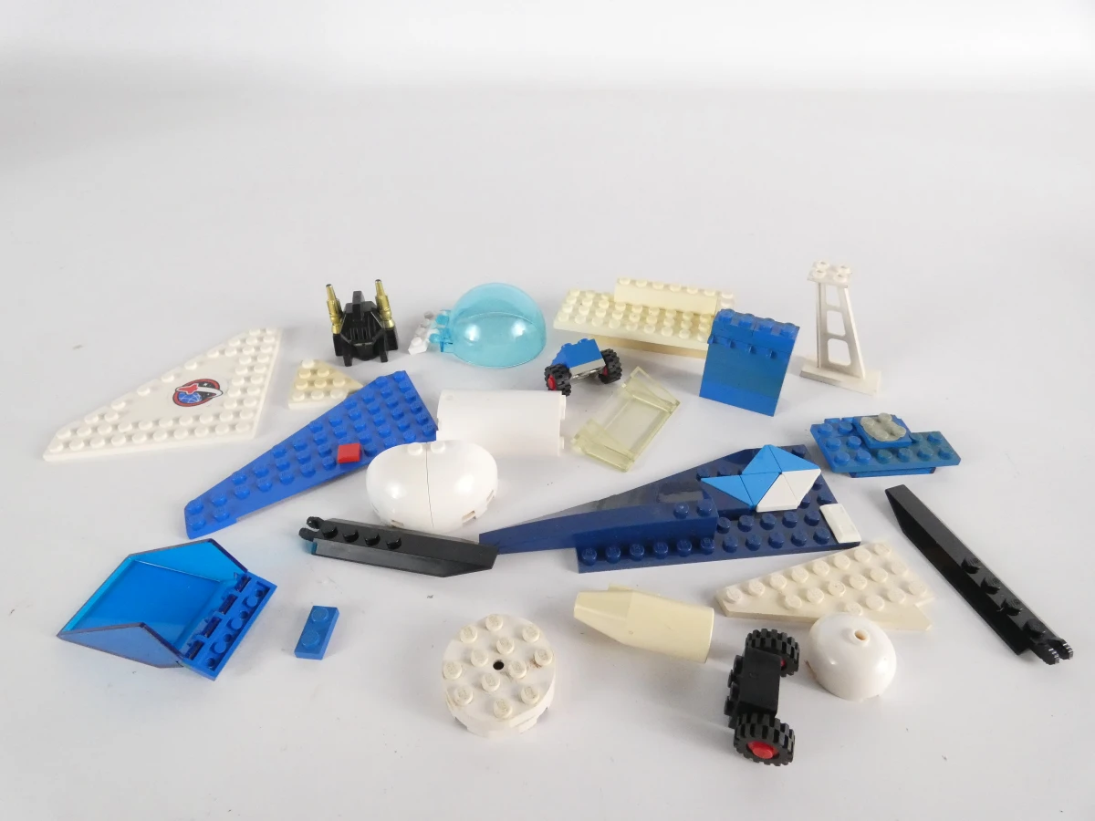 Vintage LEGO Legoland bouwsets met handleidingen en dozen