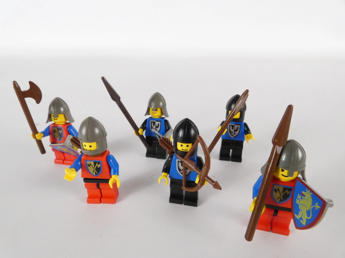 Vintage LEGO Legoland bouwsets met handleidingen en dozen